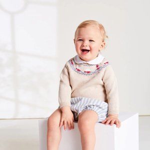 Pepa & Co Boat Sweater and Bloomer Set